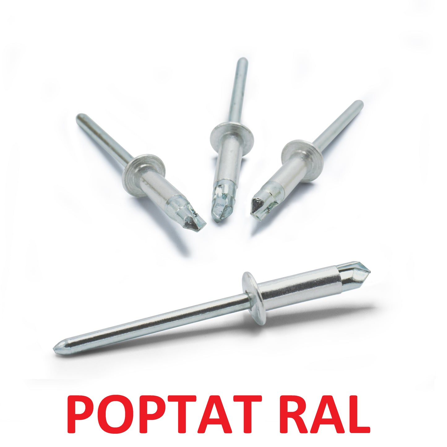 Fast rivet 3.2 x 10 aluminum / galvanized, drill S, painted, RAL POPTAT, pack of 400 pcs.
