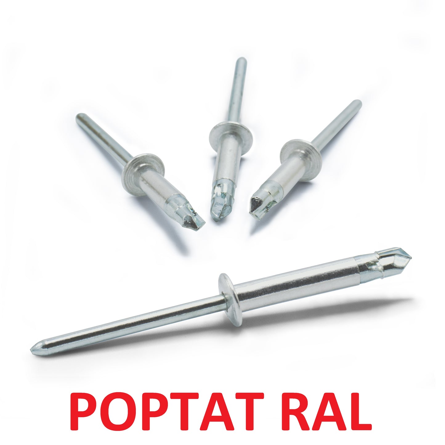 Fast rivet 3.2 x 20 aluminum / galvanized, drill L, painted, RAL POPTAT, pack of 400 pcs.