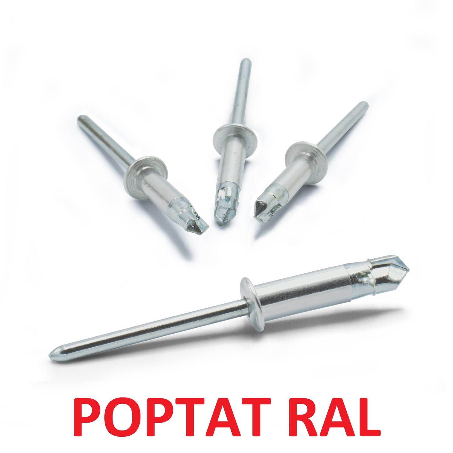 Fast rivet 4.8 x 15 aluminum / galvanized, drill L, painted, RAL POPTAT, pack of 200 pcs.